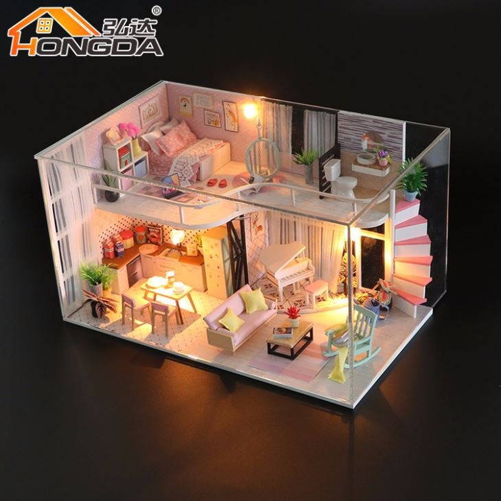 3d Diy House Wooden Kits