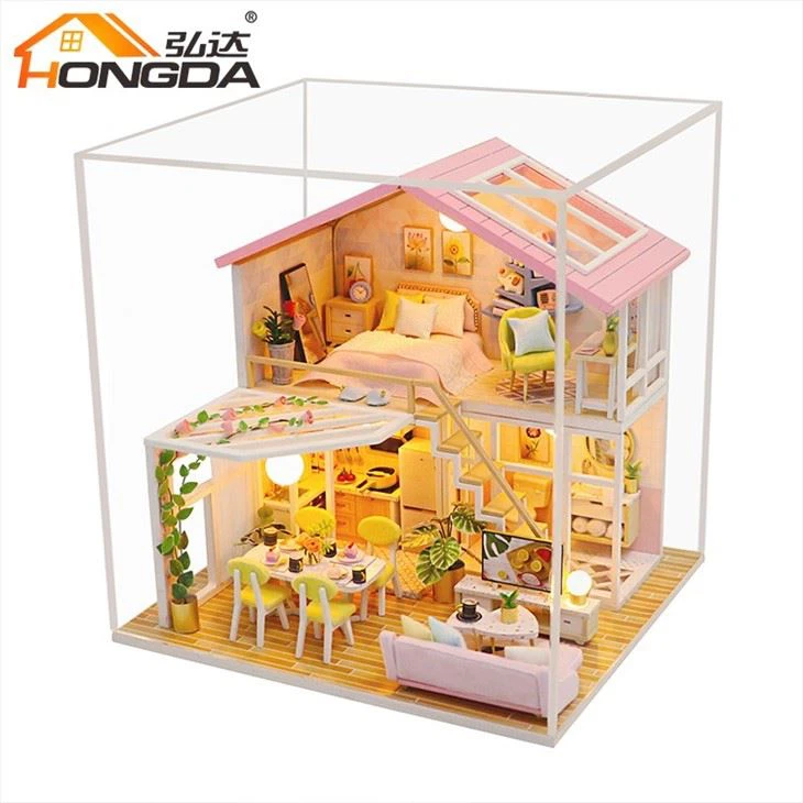Miniature Wooden House Kits