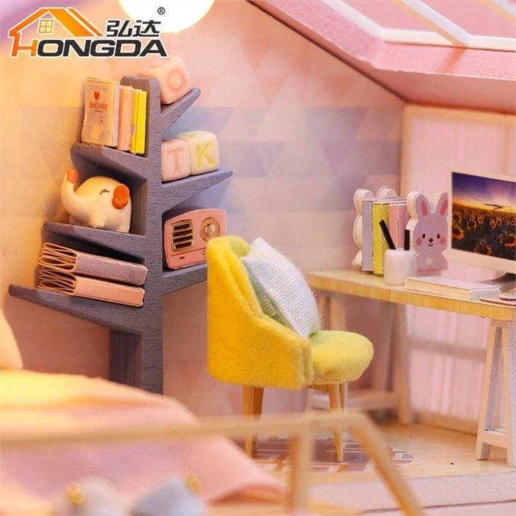 Miniature Wooden House Kits