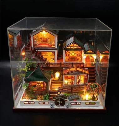 Hongda Creative Products 2023 Premium Gifts Товары для рукоделия Mini Diy House Gift For Her